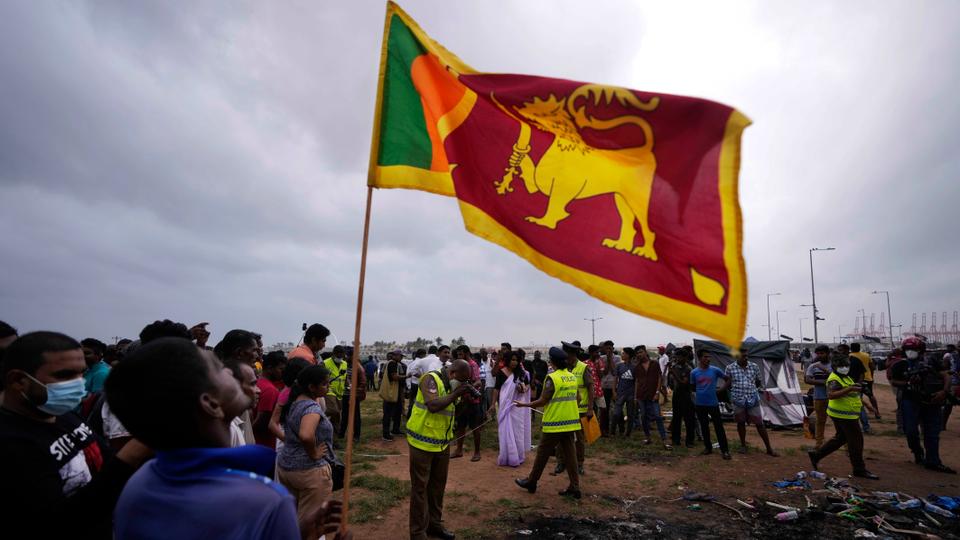 Sri Lankan protesters