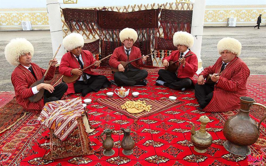 Turkmen music