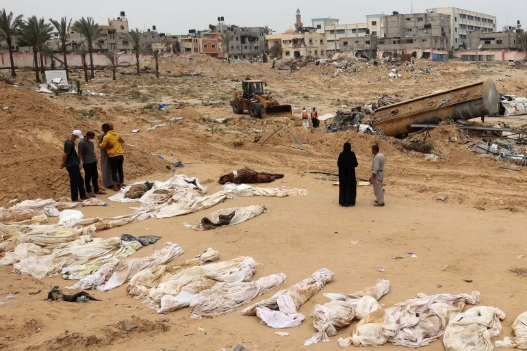 Gaza’s mass graves