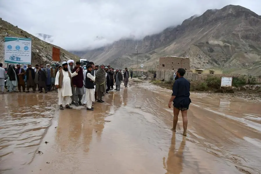 Afghanistan flood-hit areas